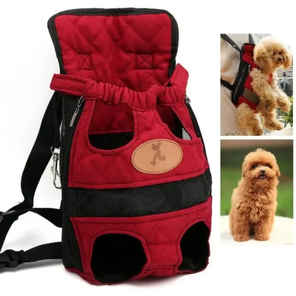 Dog Carrier Pet Carrying Backpack Travel Shoulder Large Bags Carrier Front Chest Holder for Puppy Fashion Shoulder Bag